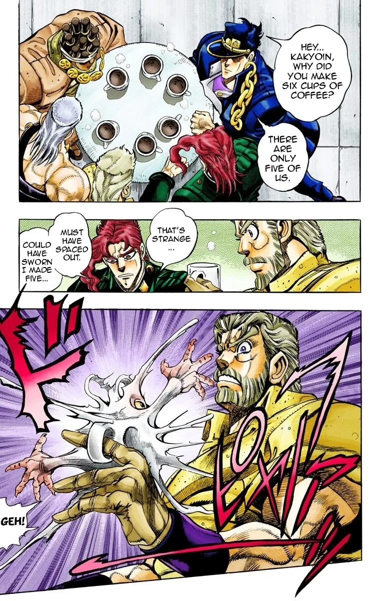 JoJo no Kimyou na Bouken Part 3: Stardust Crusaders Colored Manga, chapter 66, page 14