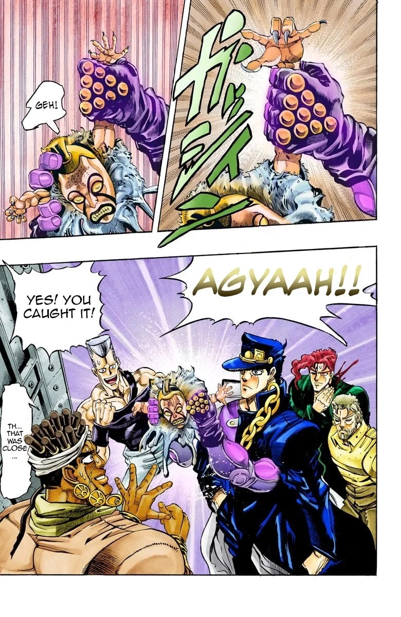 JoJo no Kimyou na Bouken Part 3: Stardust Crusaders Colored Manga, chapter 67, page 12