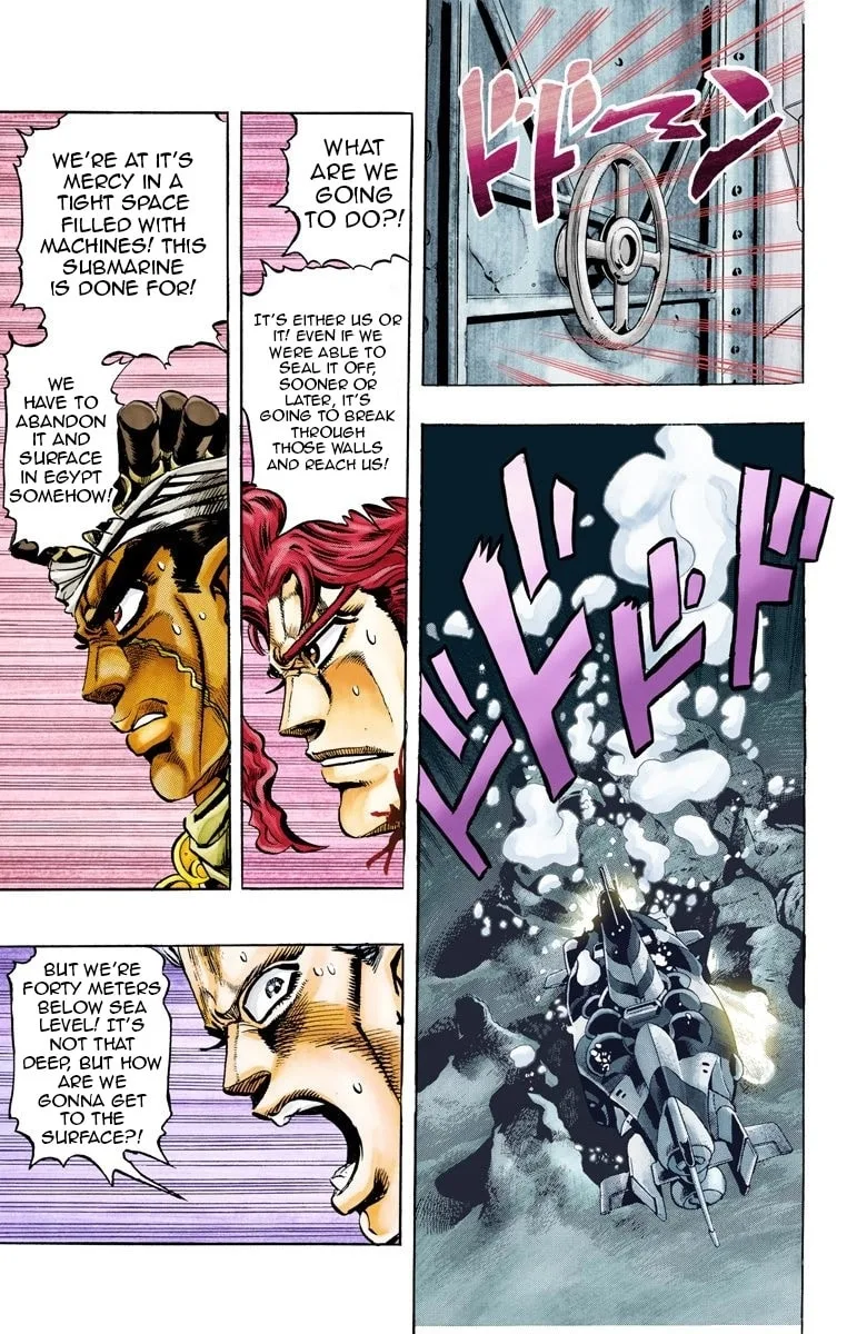 JoJo no Kimyou na Bouken Part 3: Stardust Crusaders Colored Manga, chapter 67, page 18