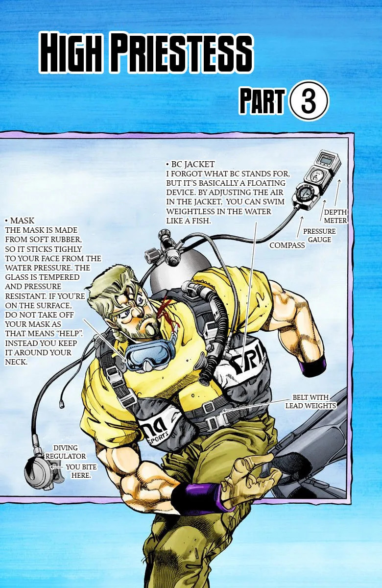 JoJo no Kimyou na Bouken Part 3: Stardust Crusaders Colored Manga, chapter 68, page 1