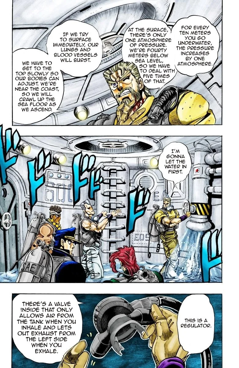 JoJo no Kimyou na Bouken Part 3: Stardust Crusaders Colored Manga, chapter 68, page 3