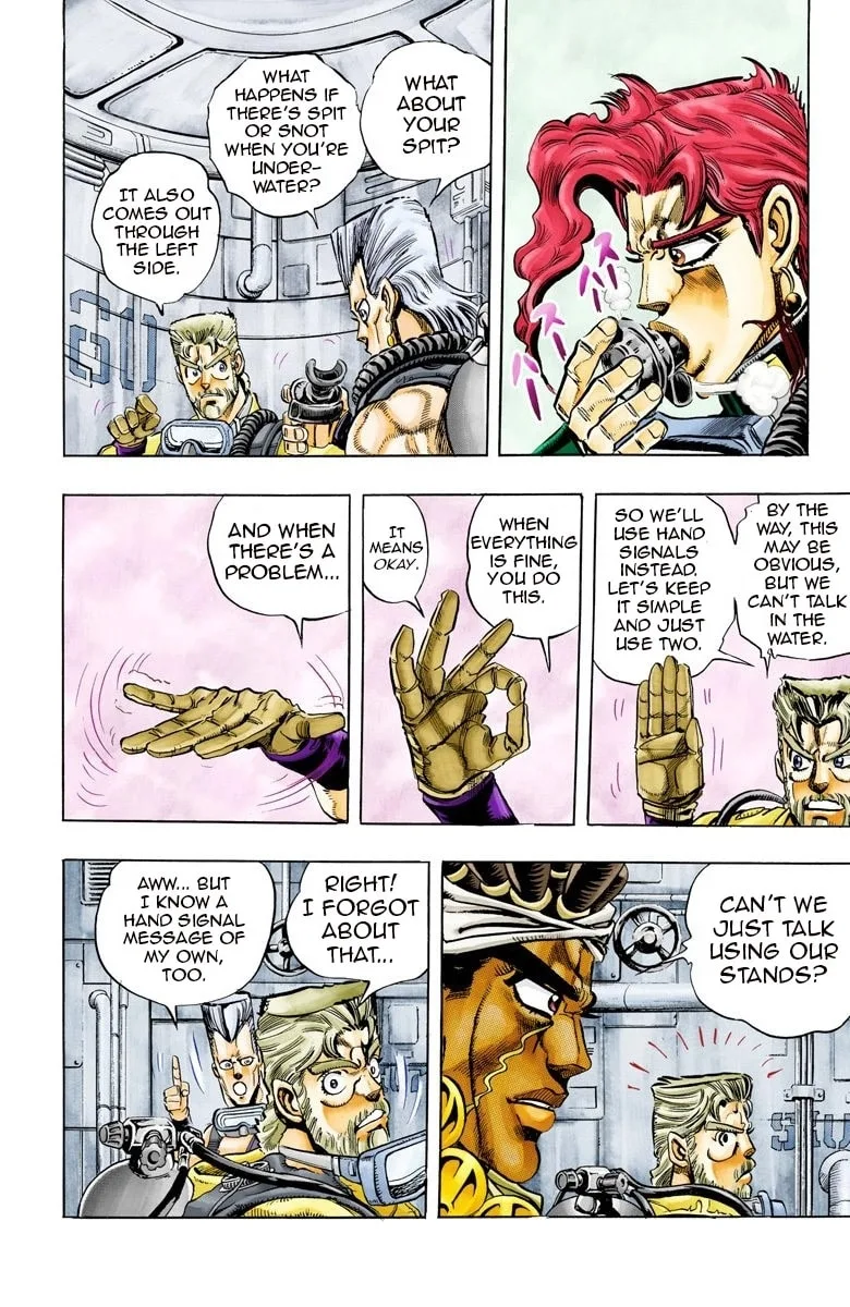JoJo no Kimyou na Bouken Part 3: Stardust Crusaders Colored Manga, chapter 68, page 4