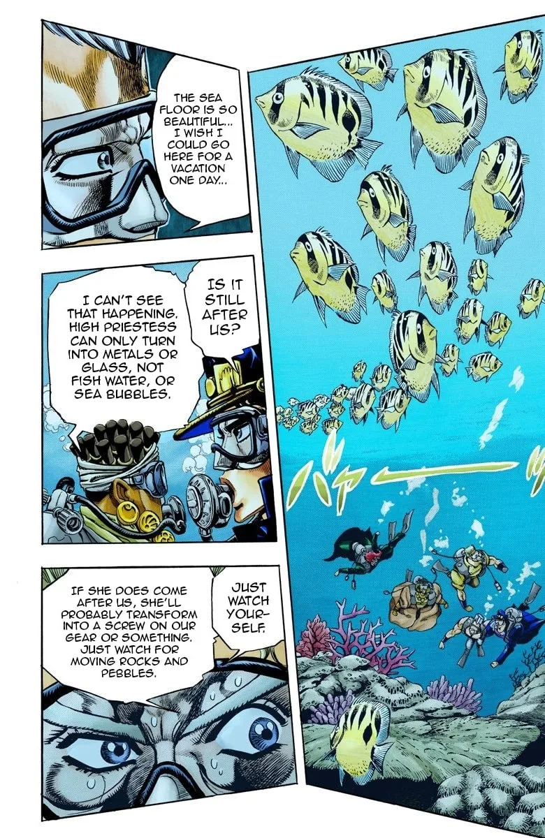 JoJo no Kimyou na Bouken Part 3: Stardust Crusaders Colored Manga, chapter 68, page 16
