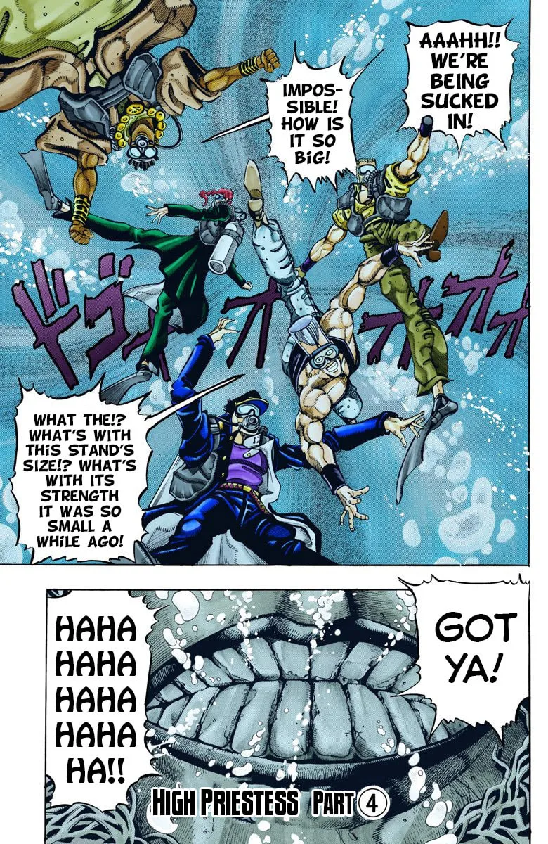 JoJo no Kimyou na Bouken Part 3: Stardust Crusaders Colored Manga, chapter 69, page 2
