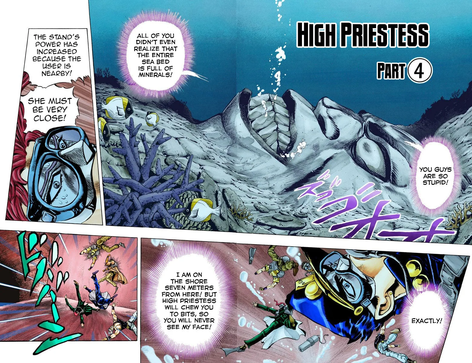 JoJo no Kimyou na Bouken Part 3: Stardust Crusaders Colored Manga, chapter 69, page 3
