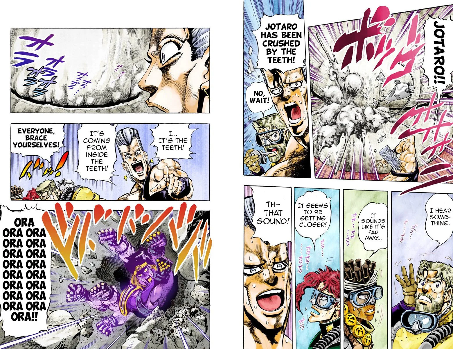 JoJo no Kimyou na Bouken Part 3: Stardust Crusaders Colored Manga, chapter 69, page 8