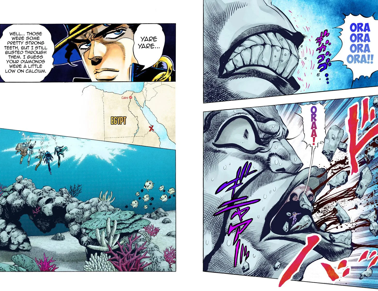 JoJo no Kimyou na Bouken Part 3: Stardust Crusaders Colored Manga, chapter 69, page 10