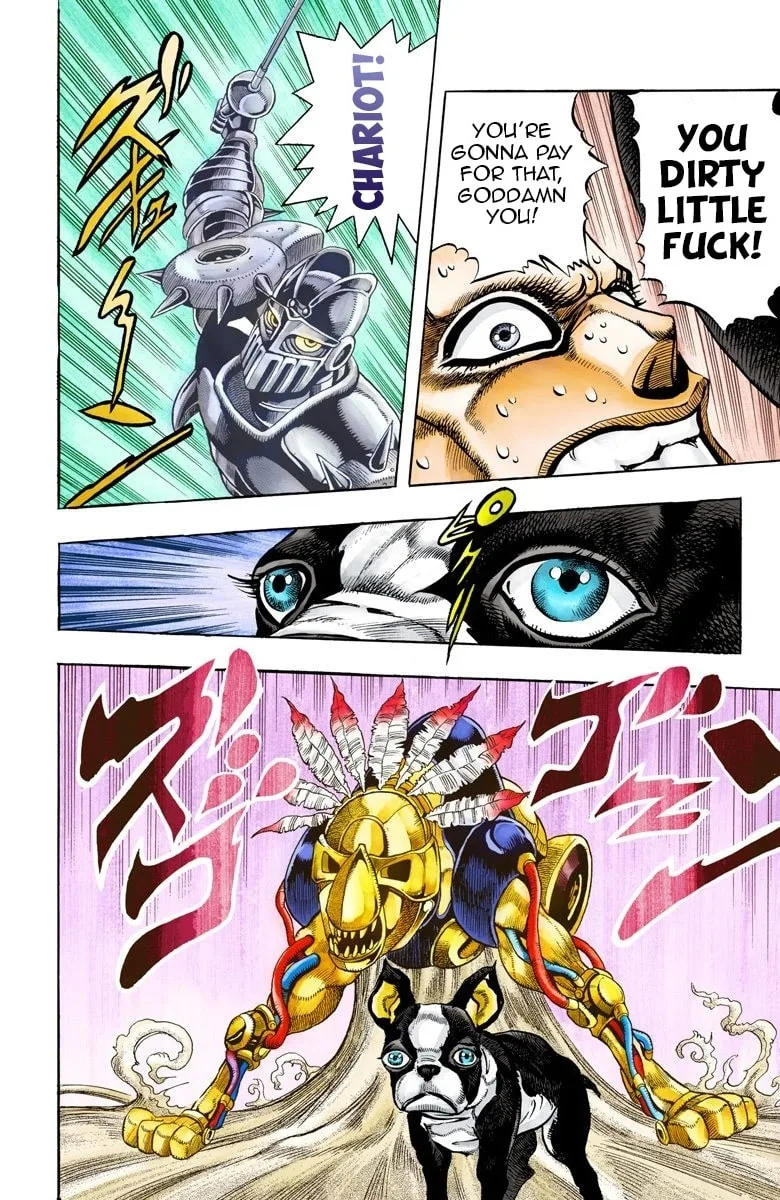 JoJo no Kimyou na Bouken Part 3: Stardust Crusaders Colored Manga, chapter 70, page 14