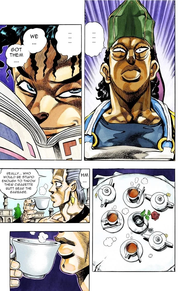 JoJo no Kimyou na Bouken Part 3: Stardust Crusaders Colored Manga, chapter 77, page 12