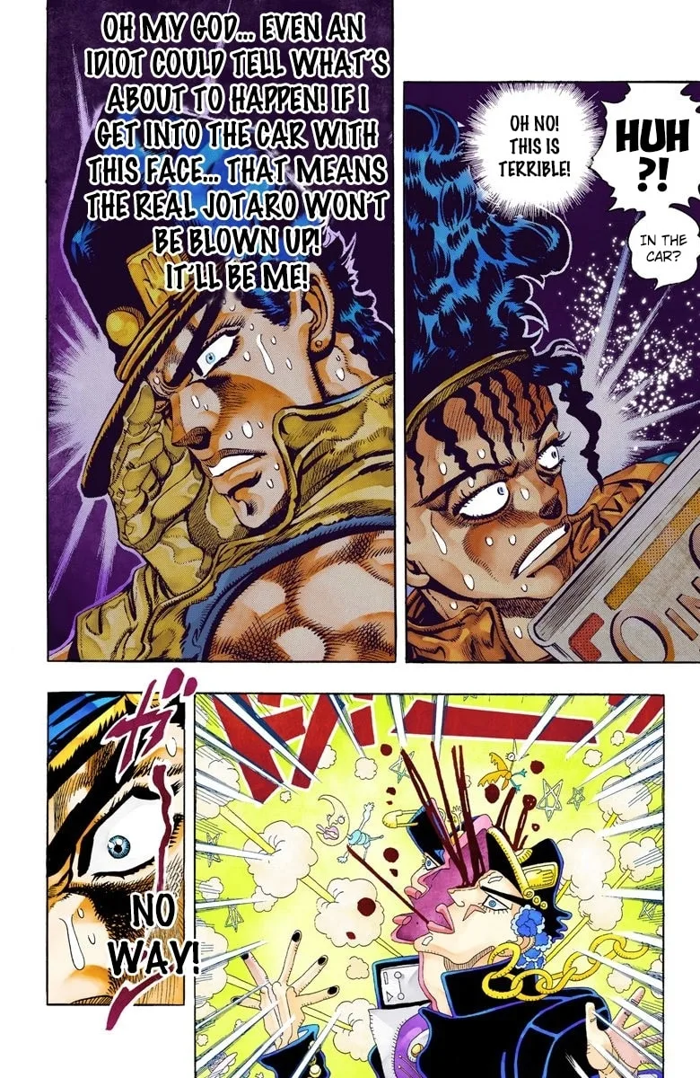JoJo no Kimyou na Bouken Part 3: Stardust Crusaders Colored Manga, chapter 78, page 8