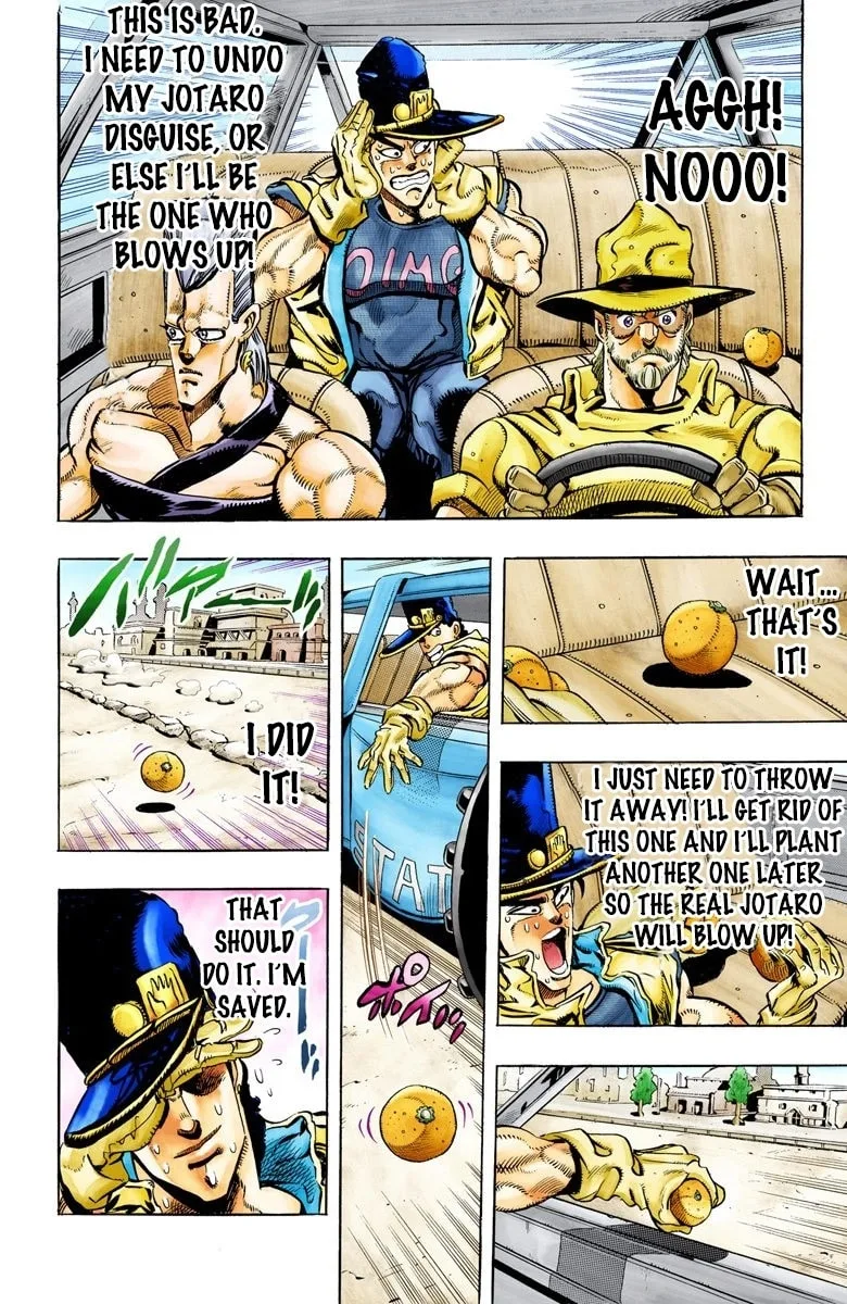 JoJo no Kimyou na Bouken Part 3: Stardust Crusaders Colored Manga, chapter 78, page 10