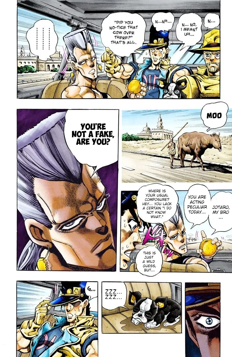 JoJo no Kimyou na Bouken Part 3: Stardust Crusaders Colored Manga, chapter 78, page 12