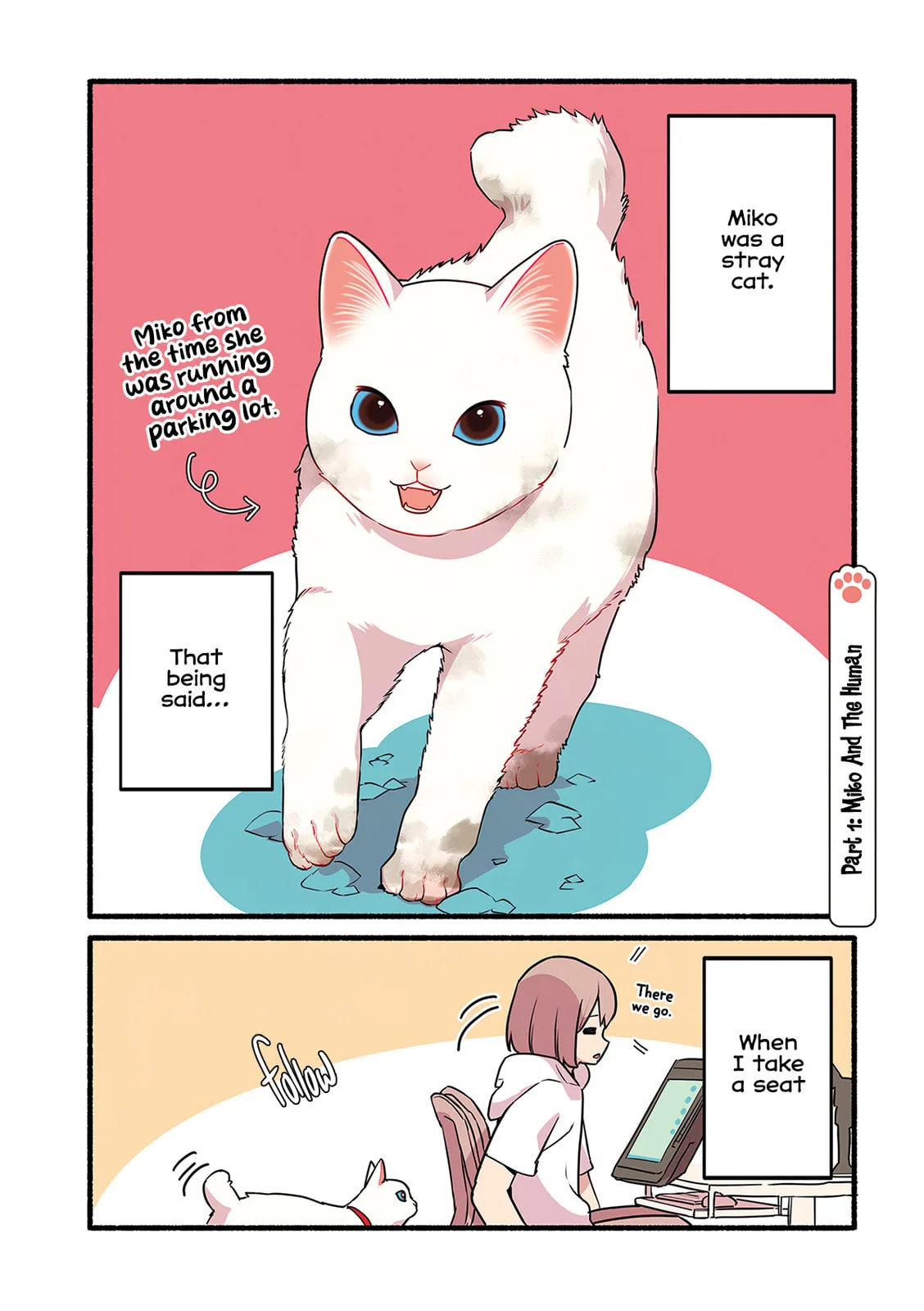 Miko, A White Cat That Wants To Be Loved, chapter 1.1, page 10