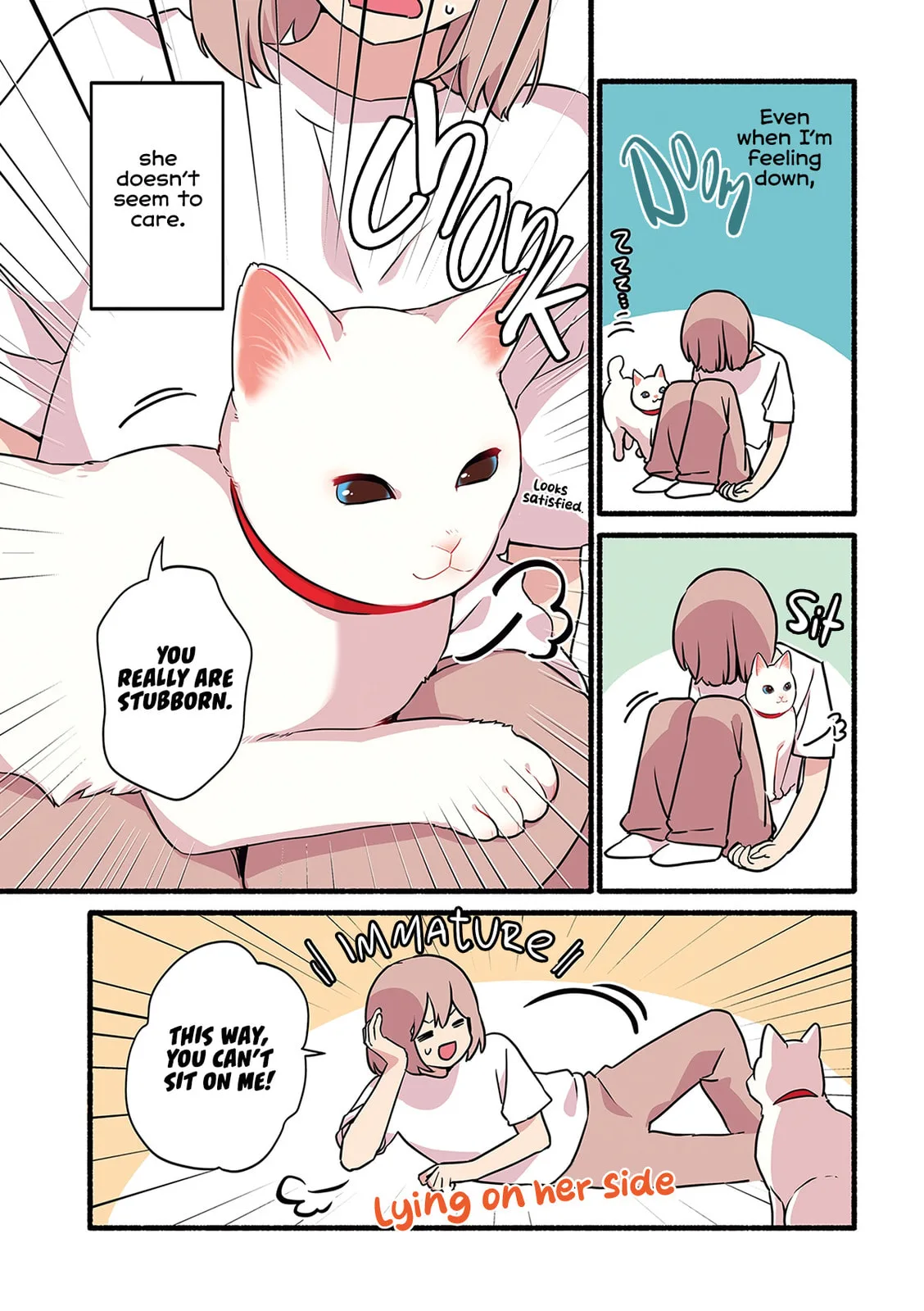 Miko, A White Cat That Wants To Be Loved, chapter 1.1, page 12