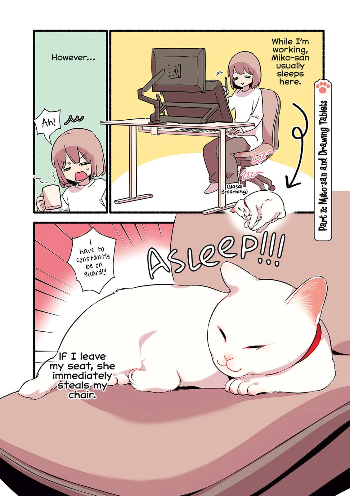 Miko, A White Cat That Wants To Be Loved, chapter 1.3, page 1