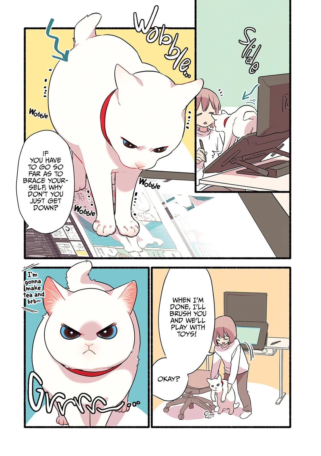 Miko, A White Cat That Wants To Be Loved, chapter 1.3, page 4