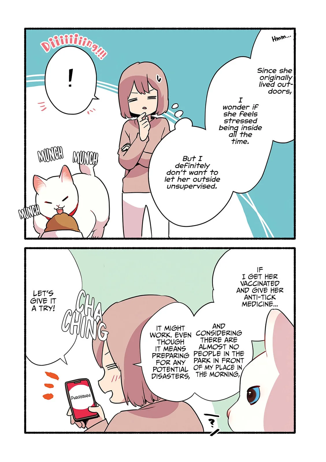 Miko, A White Cat That Wants To Be Loved, chapter 1.4, page 2