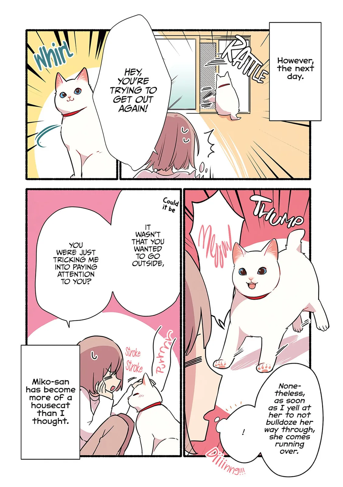 Miko, A White Cat That Wants To Be Loved, chapter 1.4, page 6
