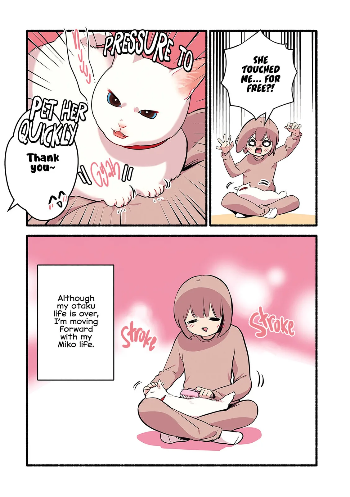 Miko, A White Cat That Wants To Be Loved, chapter 1.5, page 4