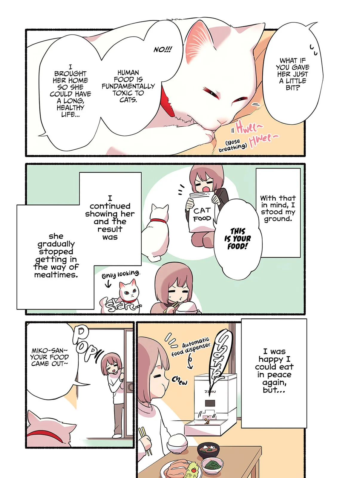 Miko, A White Cat That Wants To Be Loved, chapter 1.9, page 4