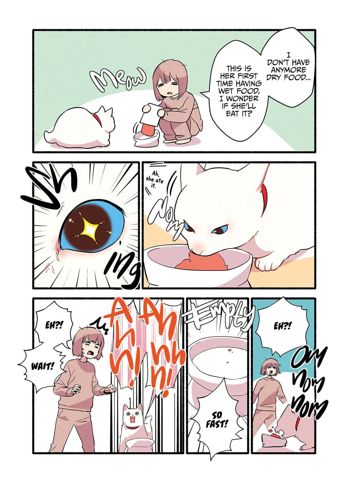 Miko, A White Cat That Wants To Be Loved, chapter 2.1, page 4