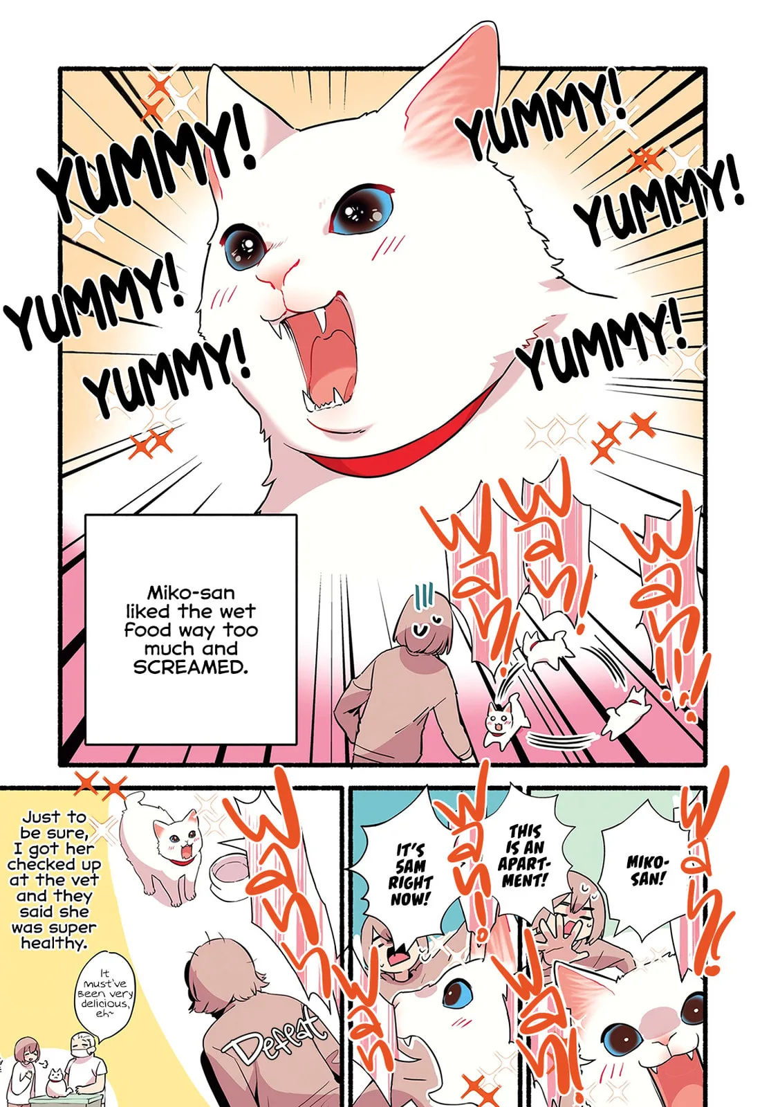Miko, A White Cat That Wants To Be Loved, chapter 2.1, page 5