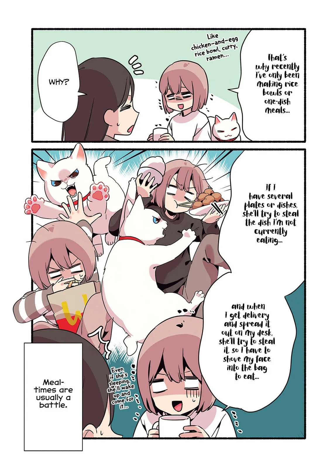 Miko, A White Cat That Wants To Be Loved, chapter 2.3, page 3