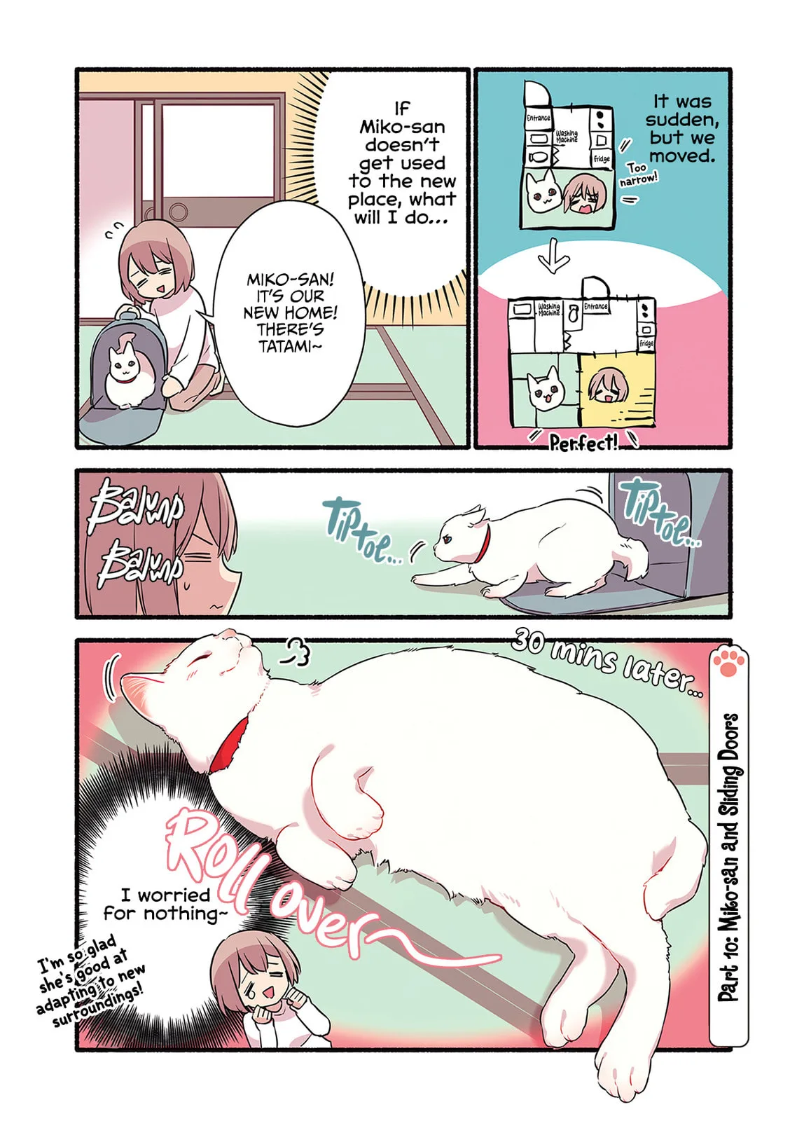 Miko, A White Cat That Wants To Be Loved, chapter 2.4, page 1