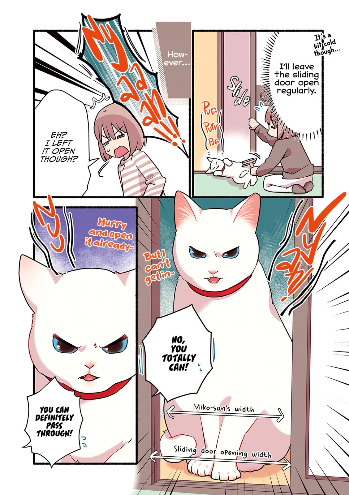 Miko, A White Cat That Wants To Be Loved, chapter 2.4, page 3