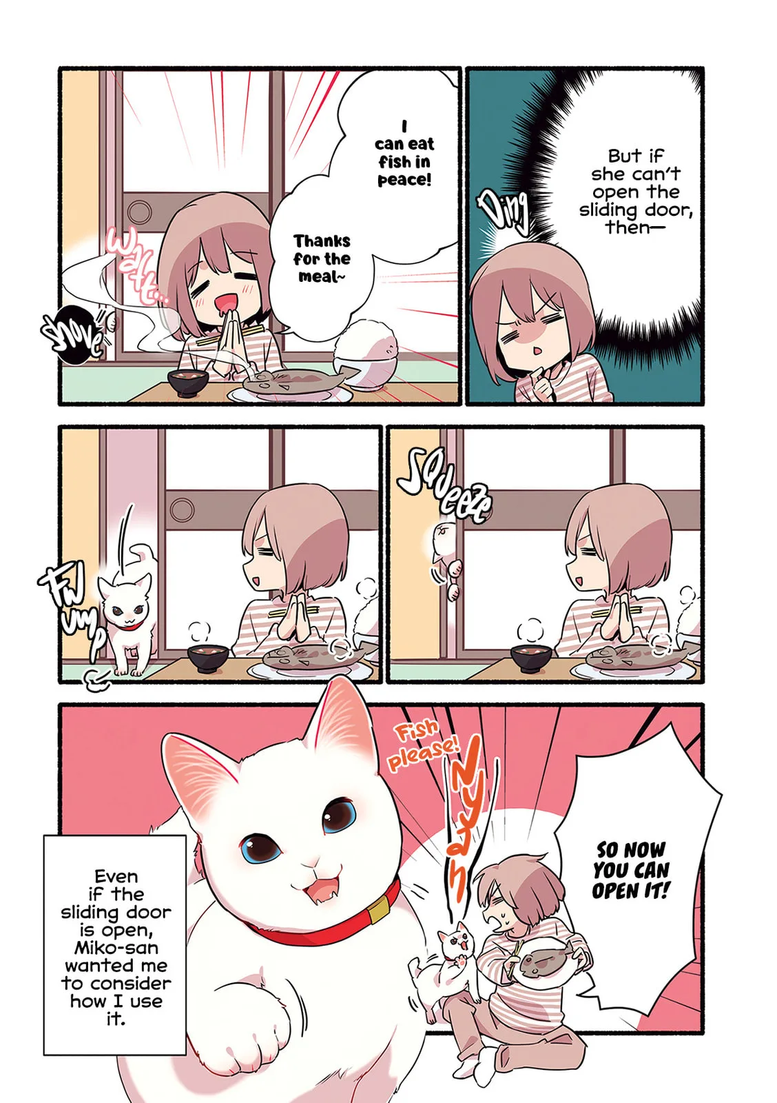 Miko, A White Cat That Wants To Be Loved, chapter 2.4, page 4