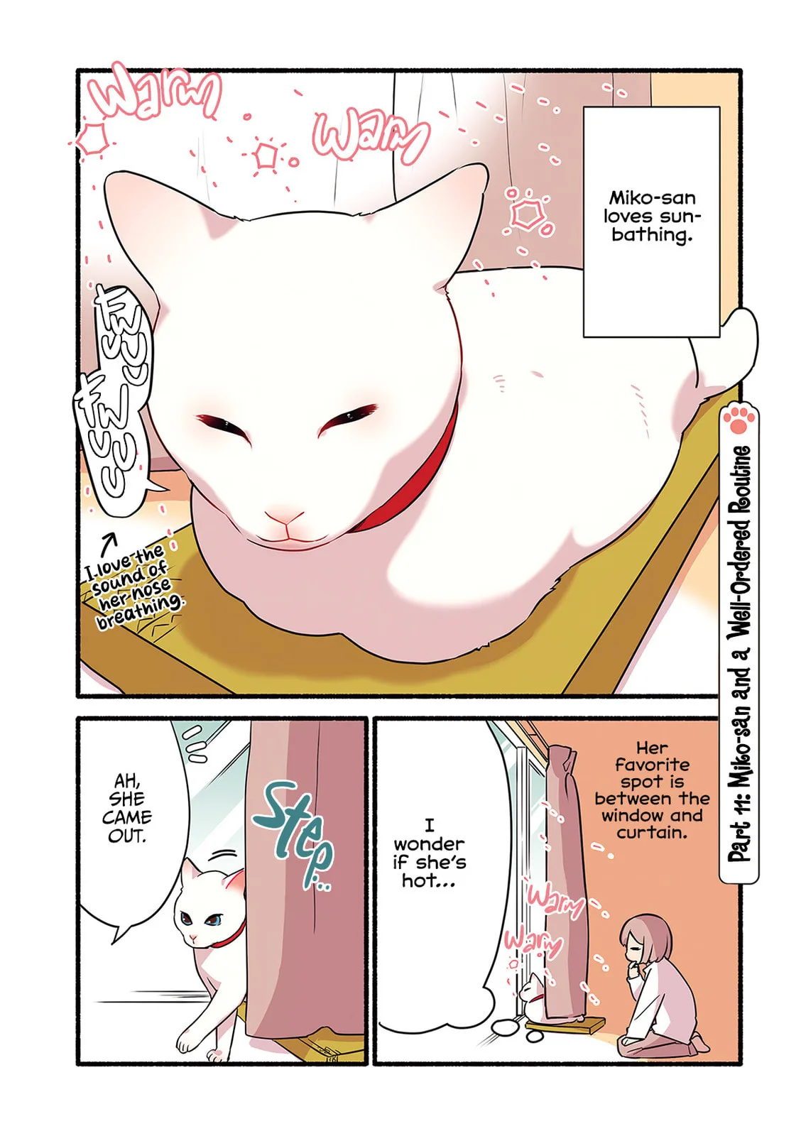 Miko, A White Cat That Wants To Be Loved, chapter 3.1, page 2