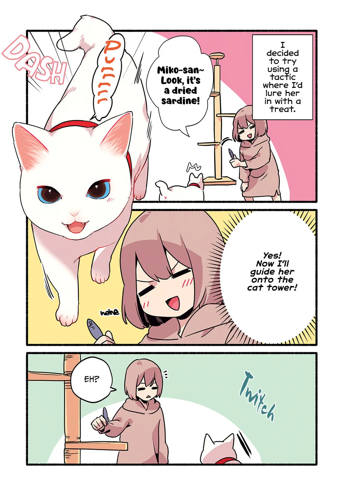Miko, A White Cat That Wants To Be Loved, chapter 3.2, page 2
