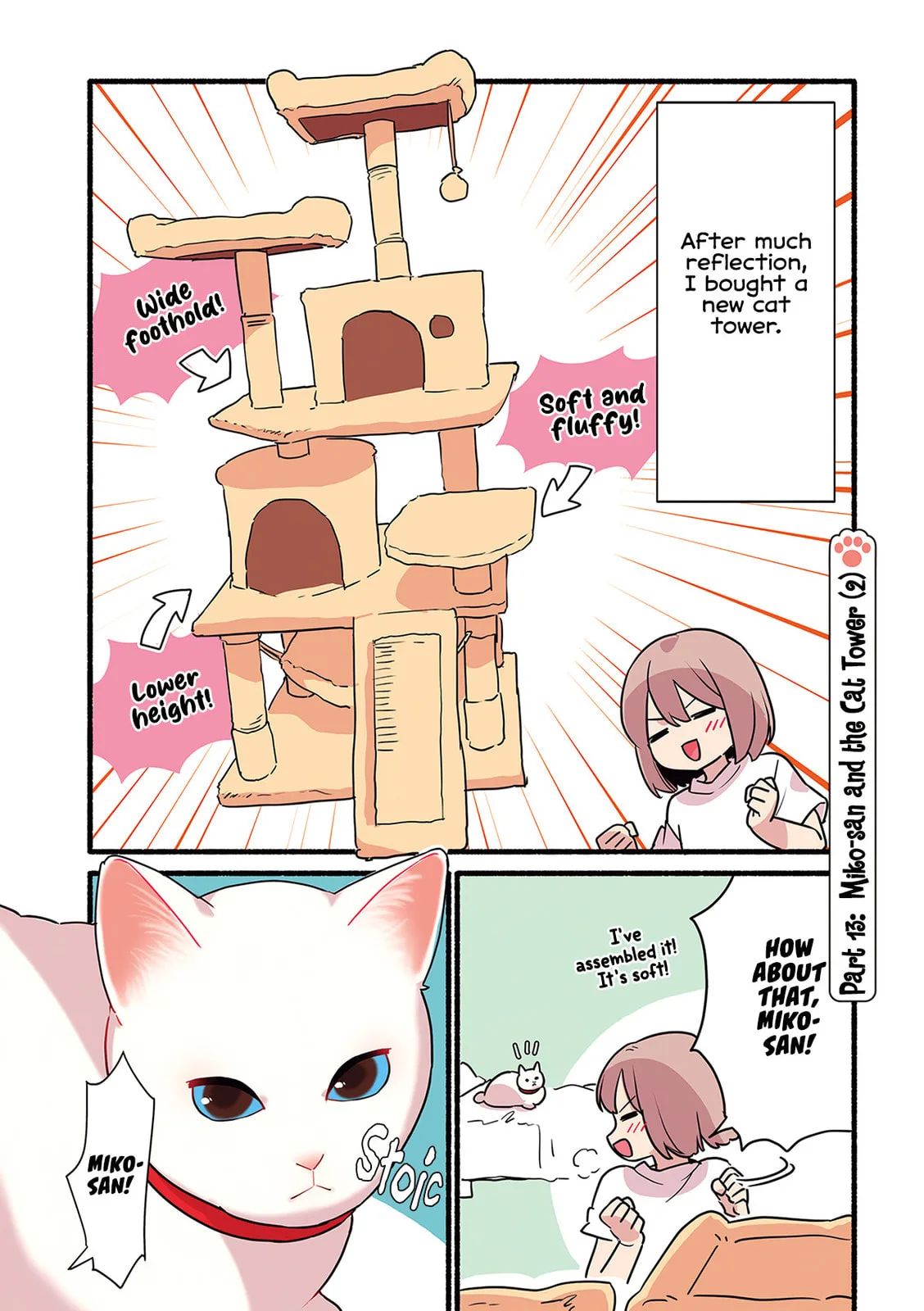 Miko, A White Cat That Wants To Be Loved, chapter 3.3, page 1