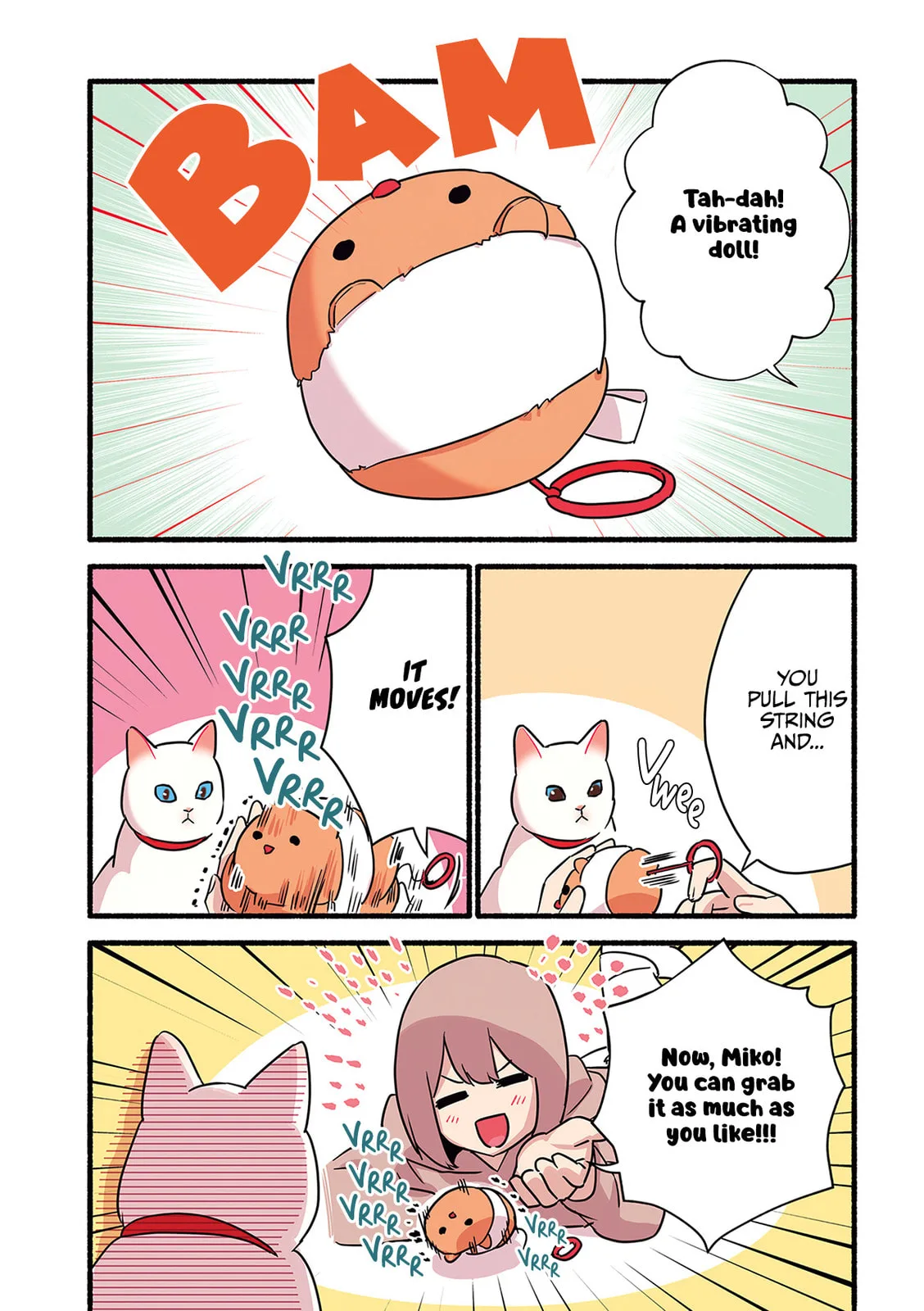 Miko, A White Cat That Wants To Be Loved, chapter 3.4, page 3