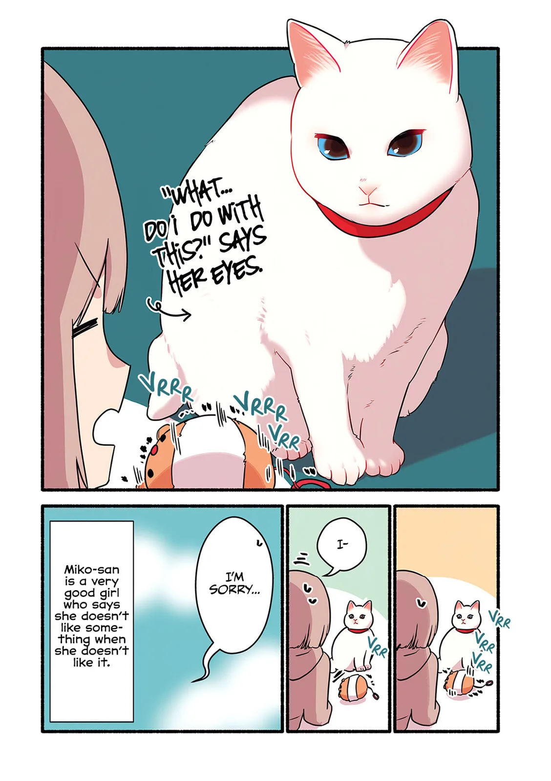 Miko, A White Cat That Wants To Be Loved, chapter 3.4, page 4