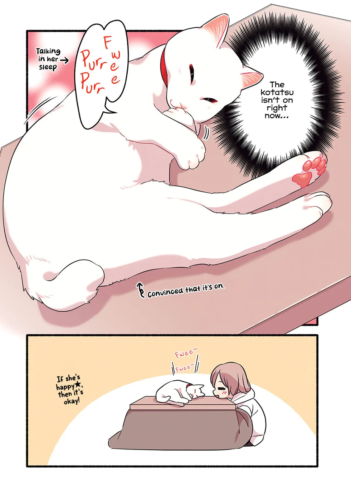 Miko, A White Cat That Wants To Be Loved, chapter 3.5, page 4