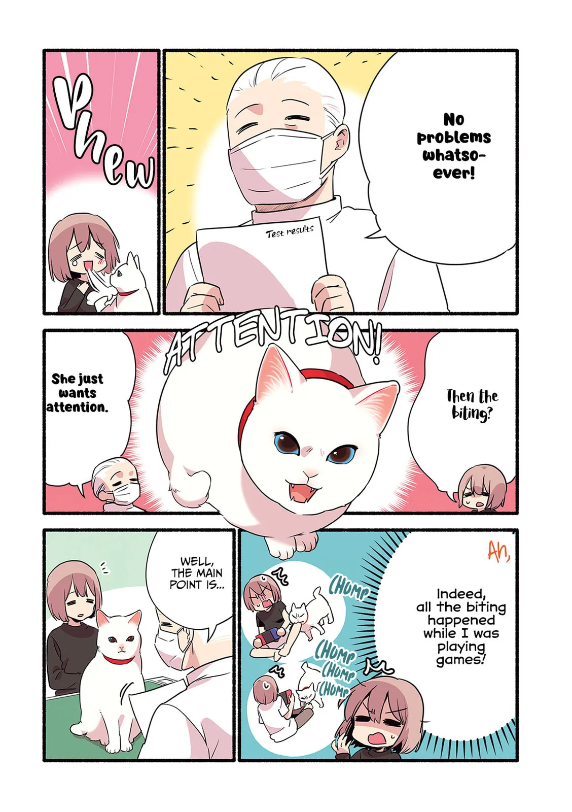 Miko, A White Cat That Wants To Be Loved, chapter 3.6, page 4