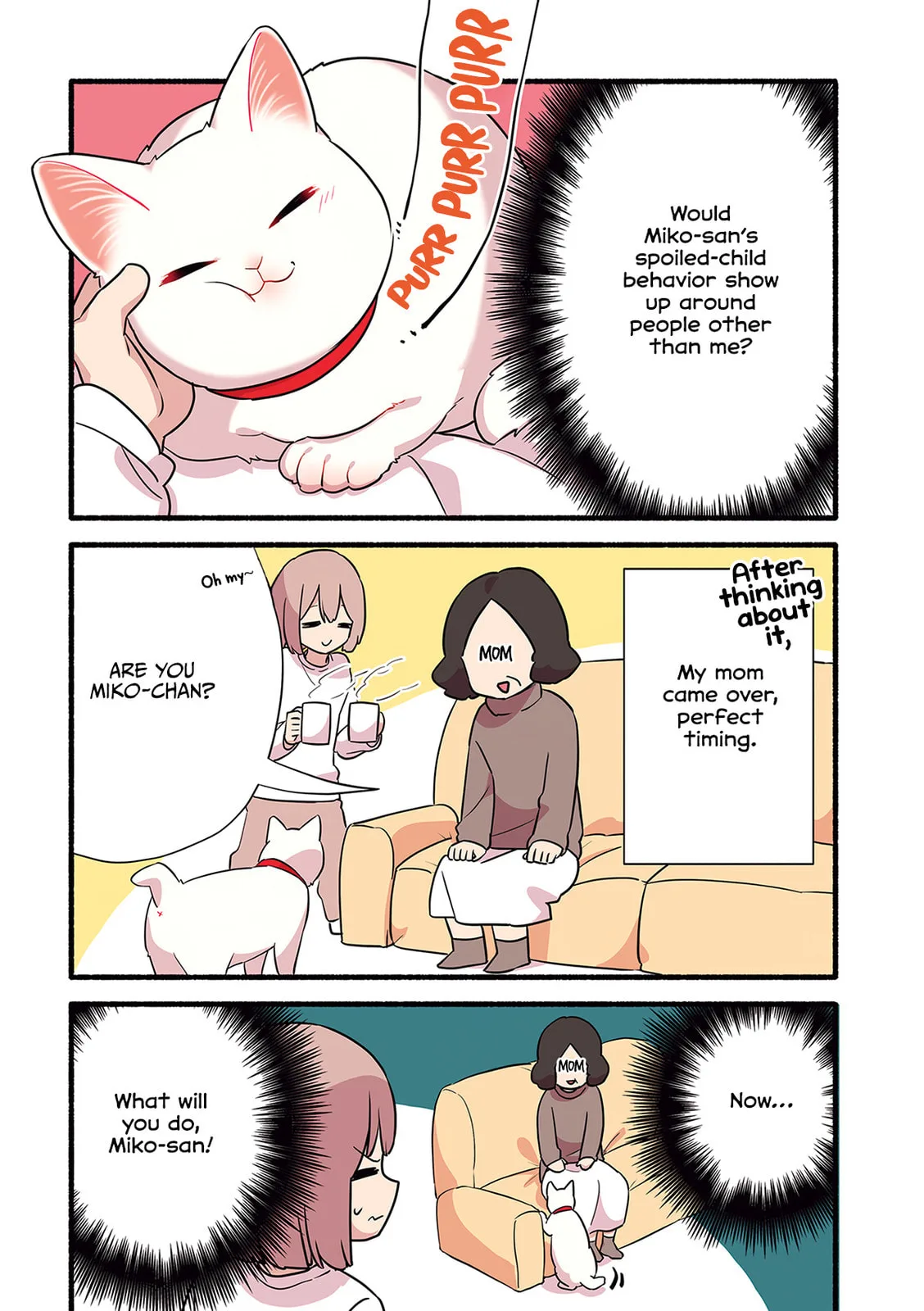 Miko, A White Cat That Wants To Be Loved, chapter 4.1, page 3