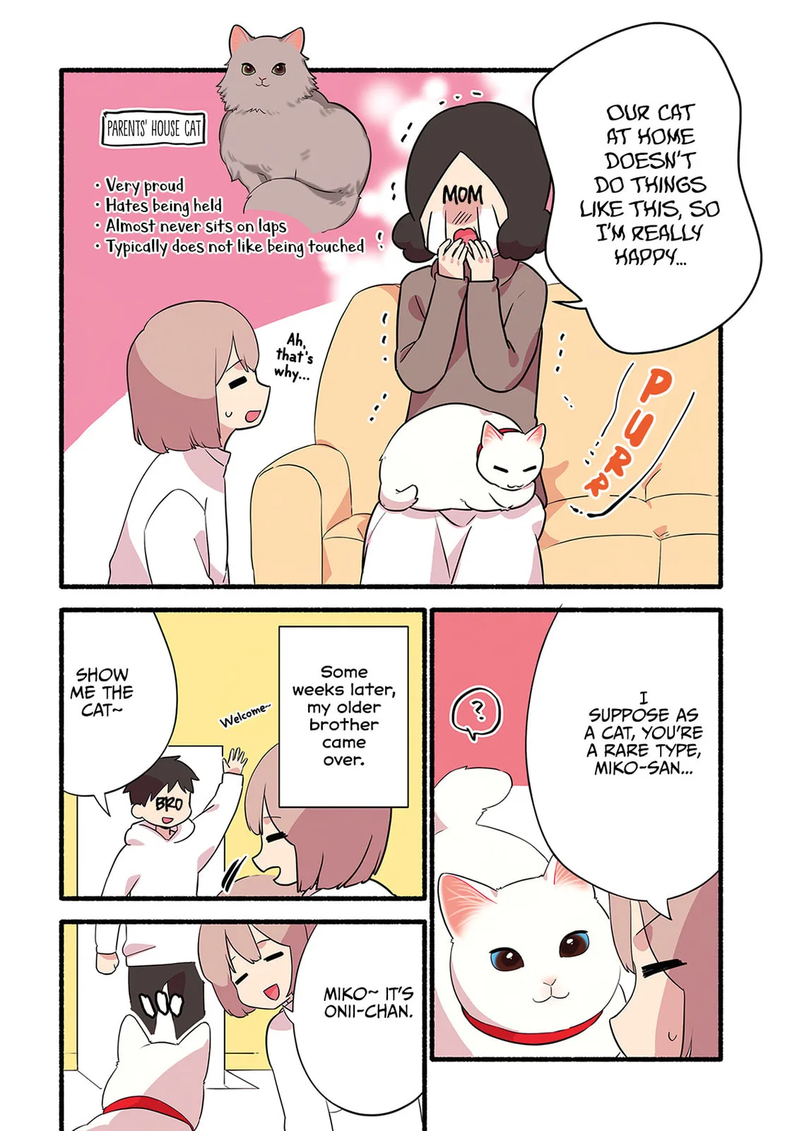 Miko, A White Cat That Wants To Be Loved, chapter 4.1, page 5