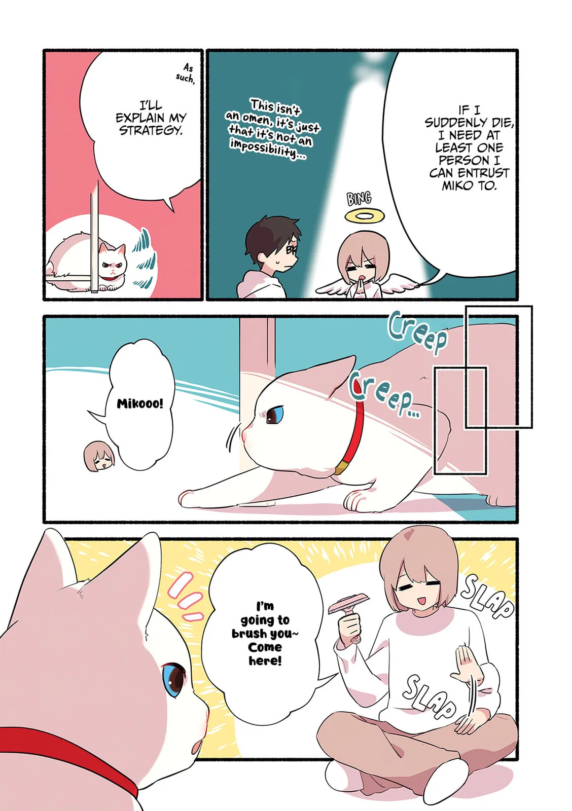 Miko, A White Cat That Wants To Be Loved, chapter 4.2, page 2