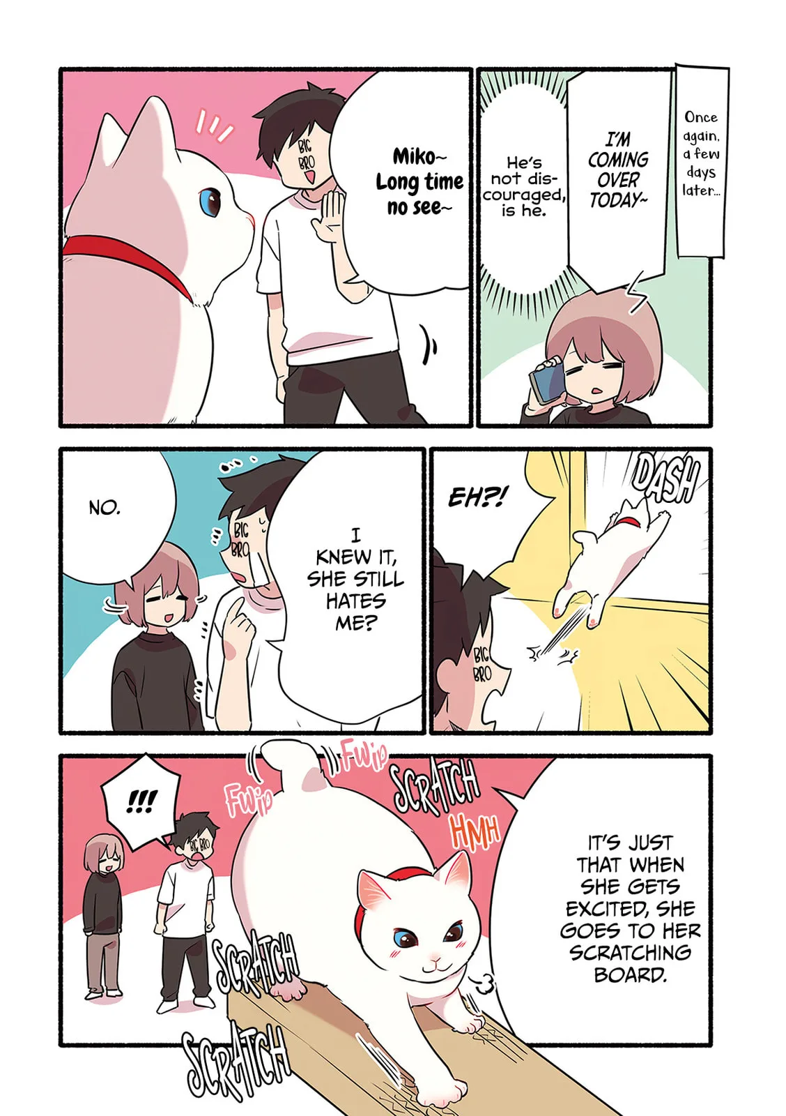 Miko, A White Cat That Wants To Be Loved, chapter 4.3, page 4
