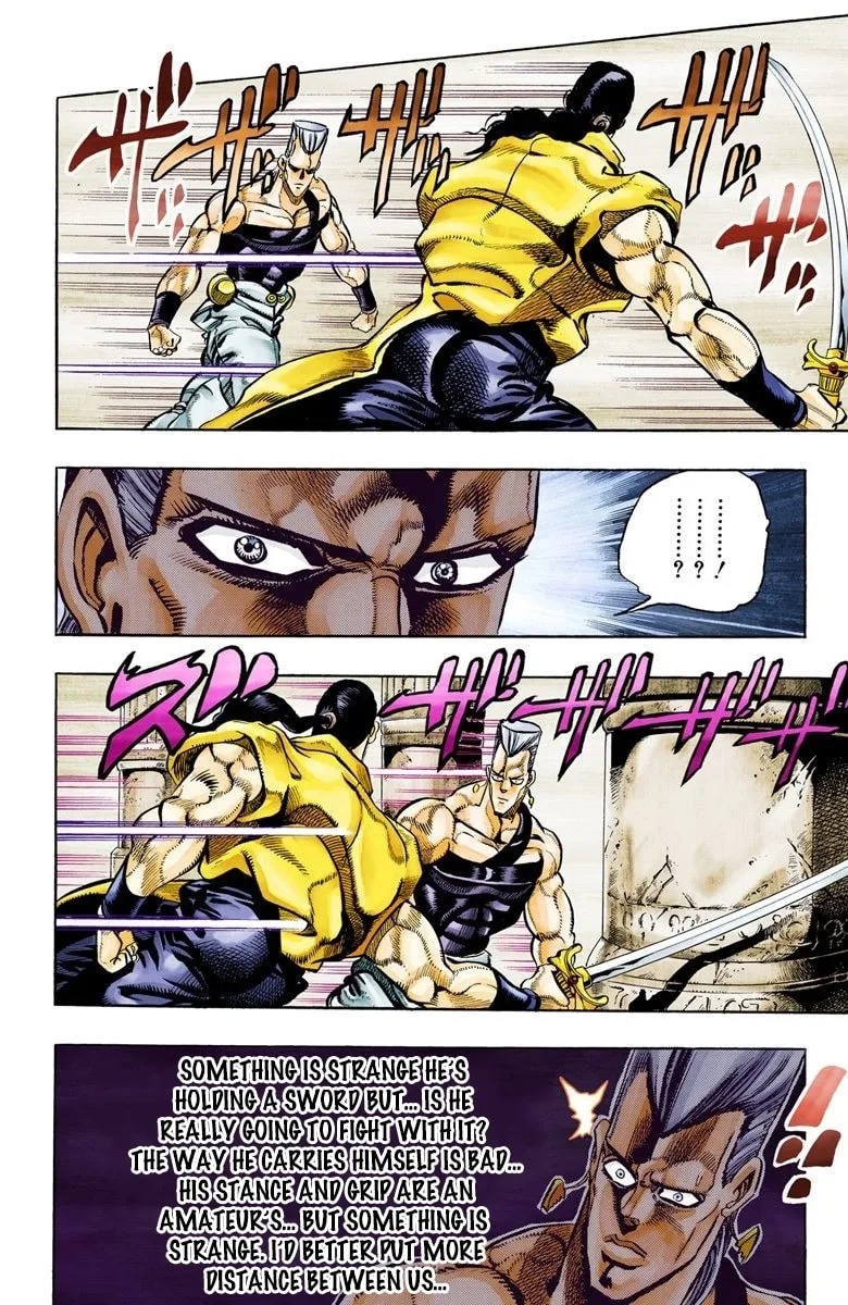 JoJo no Kimyou na Bouken Part 3: Stardust Crusaders Colored Manga, chapter 81, page 9