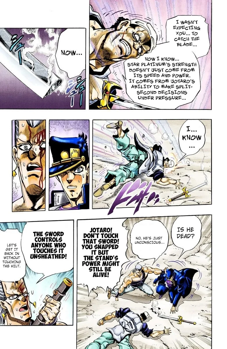 JoJo no Kimyou na Bouken Part 3: Stardust Crusaders Colored Manga, chapter 83, page 17