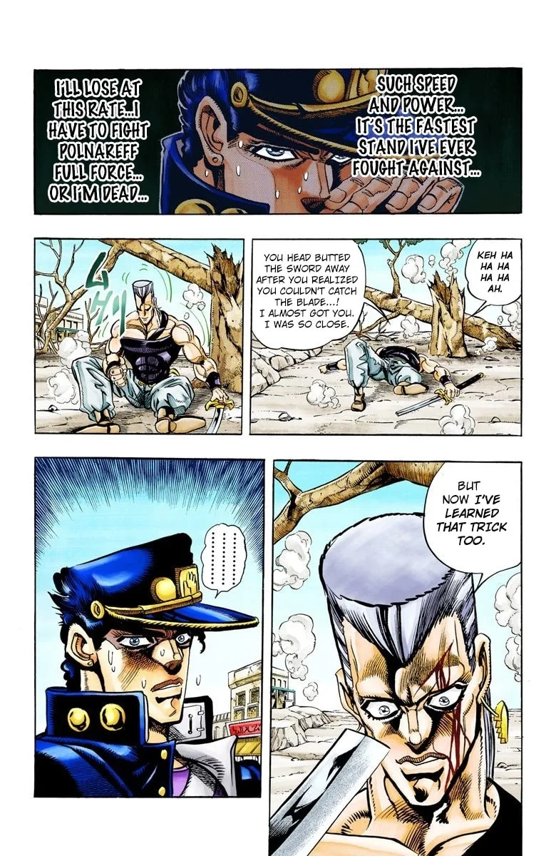 JoJo no Kimyou na Bouken Part 3: Stardust Crusaders Colored Manga, chapter 84, page 11