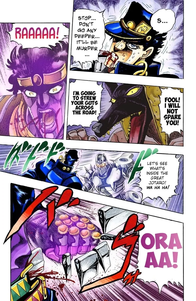 JoJo no Kimyou na Bouken Part 3: Stardust Crusaders Colored Manga, chapter 85, page 3