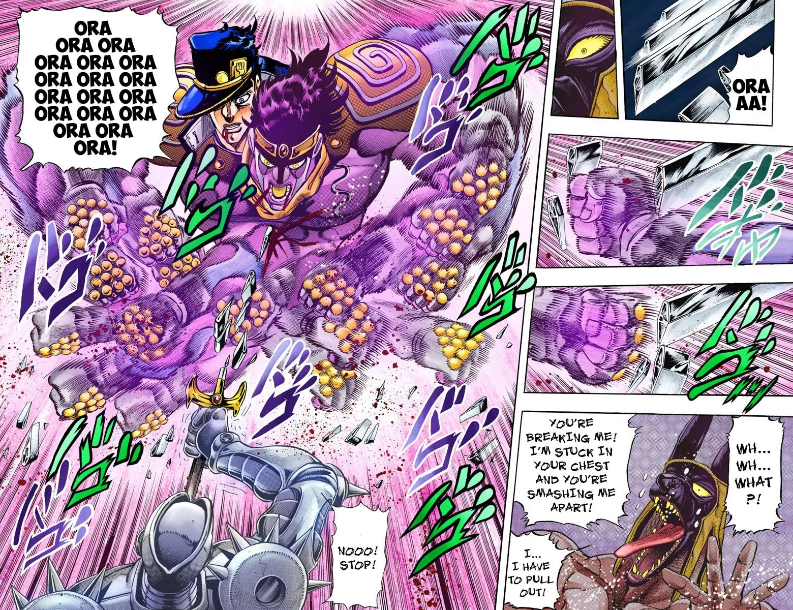 JoJo no Kimyou na Bouken Part 3: Stardust Crusaders Colored Manga, chapter 85, page 4