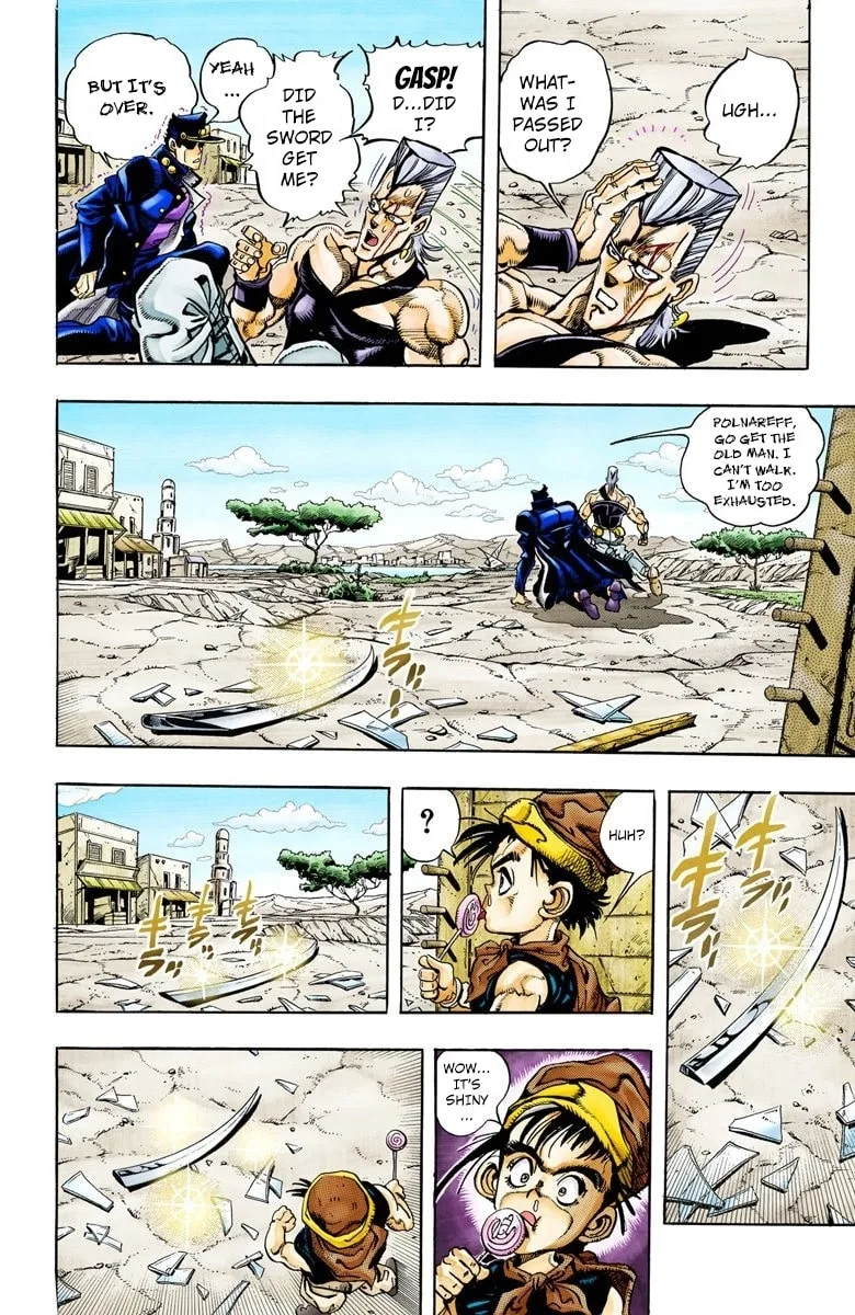 JoJo no Kimyou na Bouken Part 3: Stardust Crusaders Colored Manga, chapter 85, page 7
