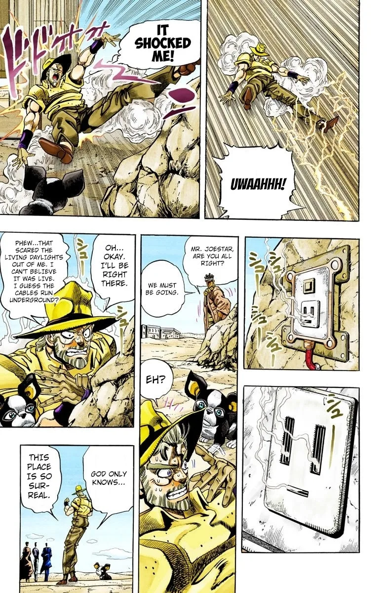 JoJo no Kimyou na Bouken Part 3: Stardust Crusaders Colored Manga, chapter 86, page 7