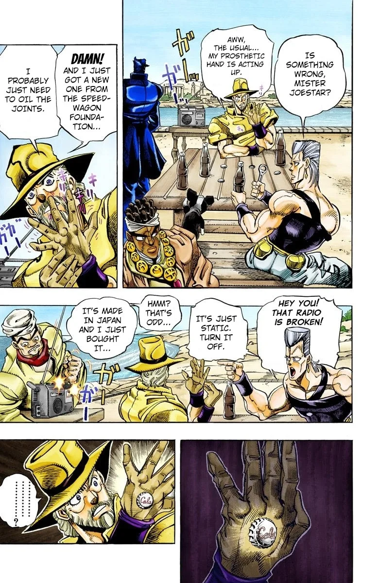 JoJo no Kimyou na Bouken Part 3: Stardust Crusaders Colored Manga, chapter 86, page 10