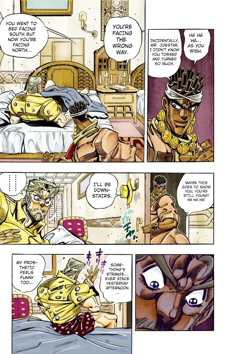 JoJo no Kimyou na Bouken Part 3: Stardust Crusaders Colored Manga, chapter 87, page 3